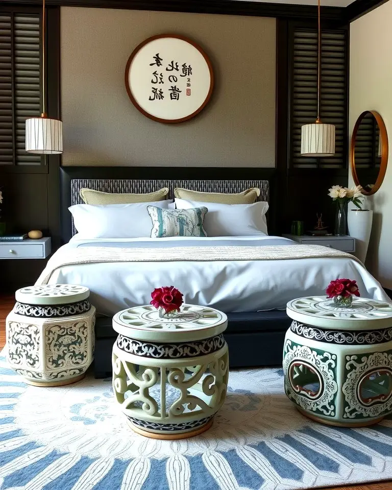 Chinese Garden Stools