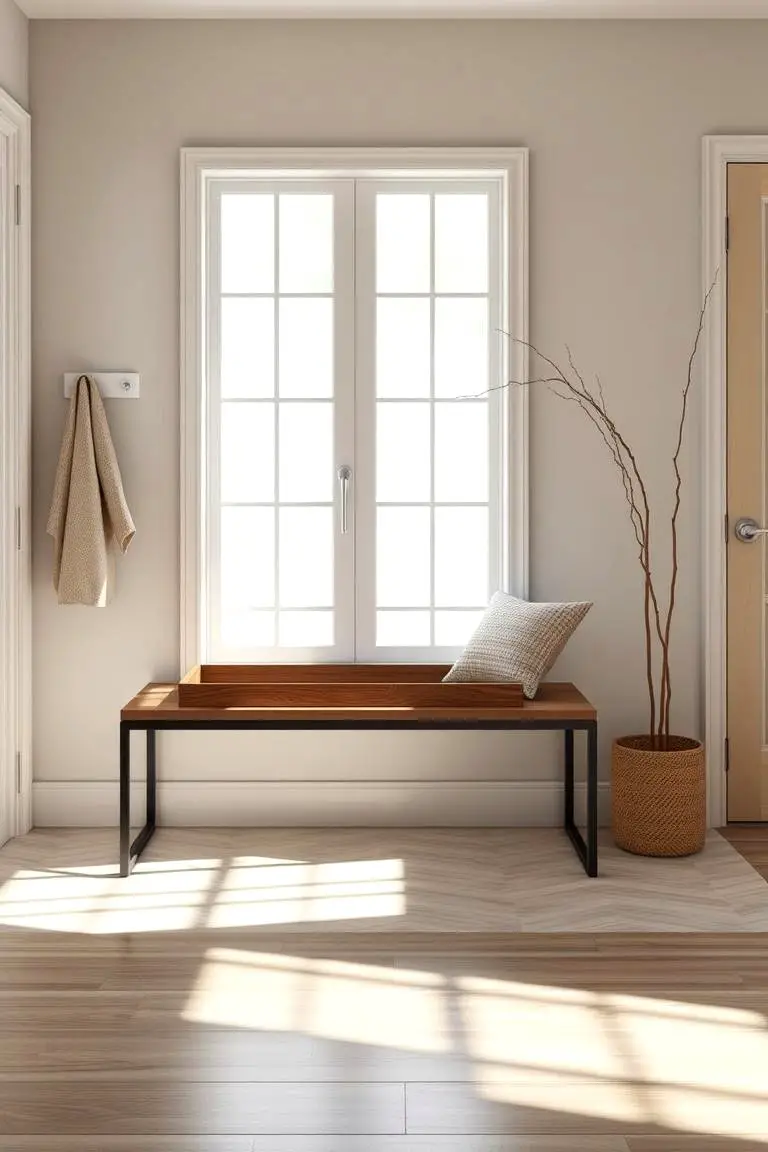 Modern Minimalist Bench