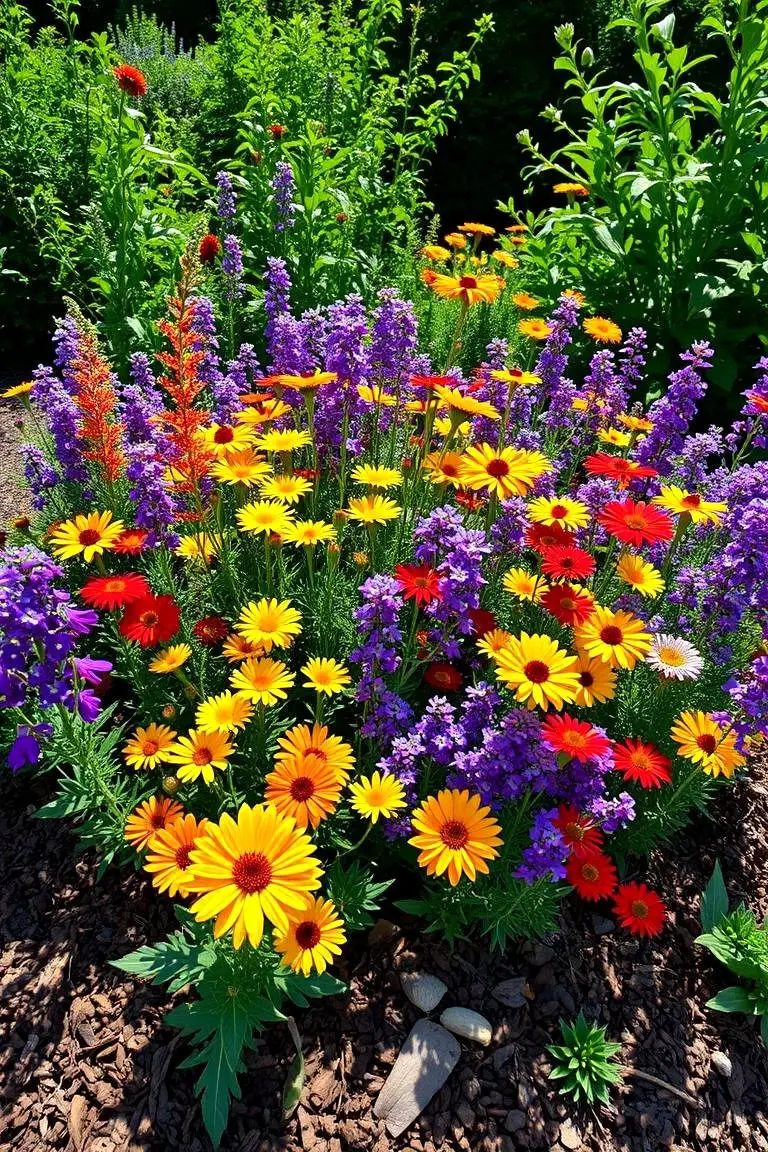 Vibrant Perennial Paradise