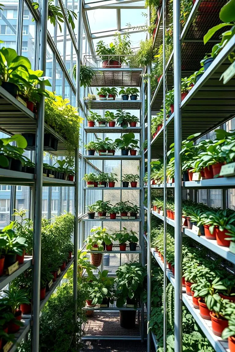 Vertical Oasis Greenhouse