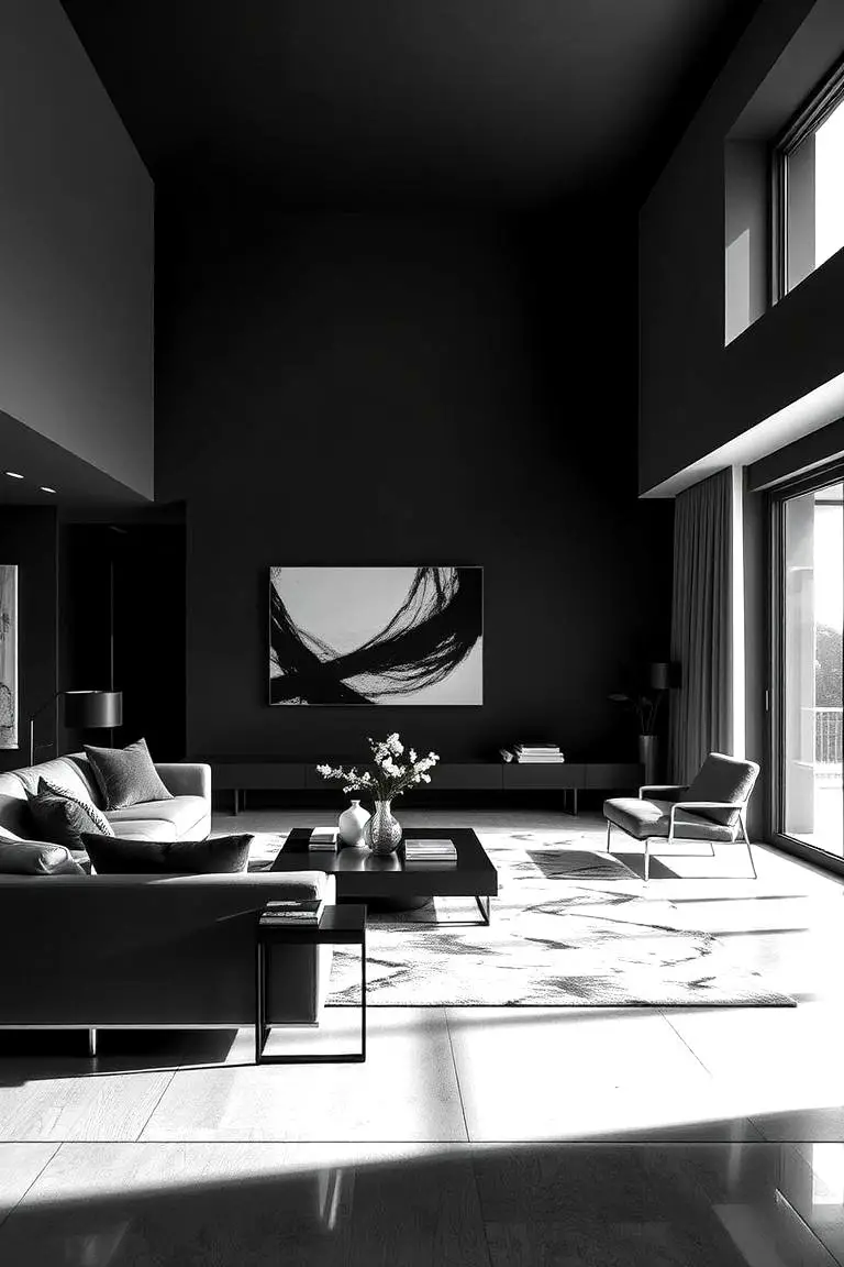 High-Contrast Modern Design