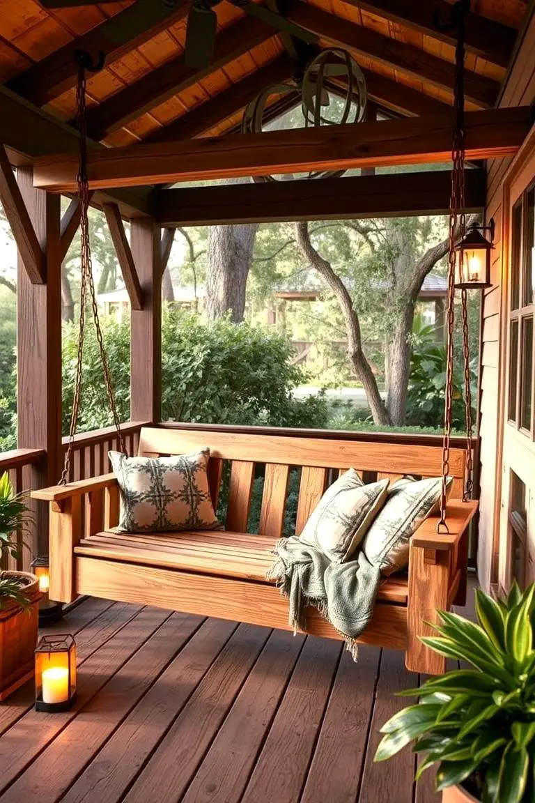 Rustic Swing Oasis