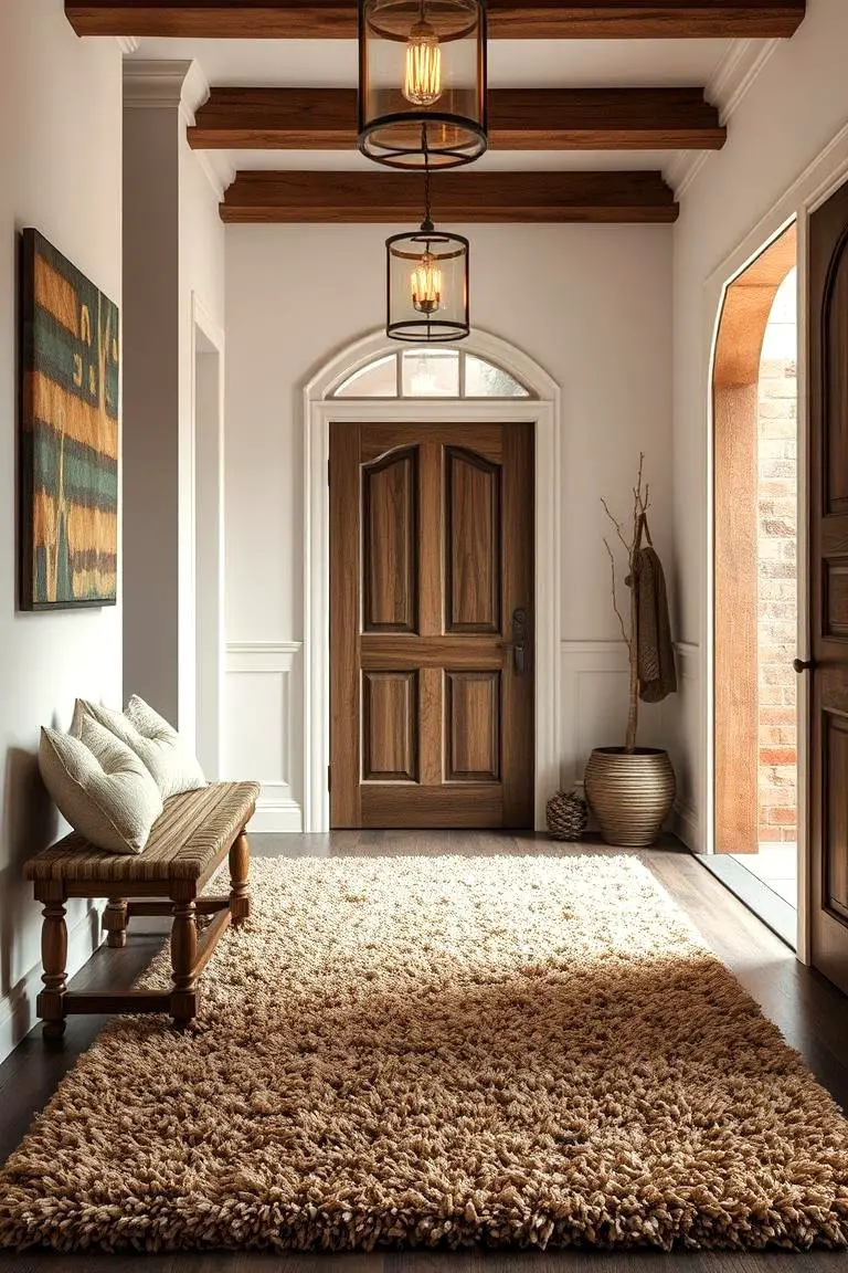 Rustic Shag Sophistication