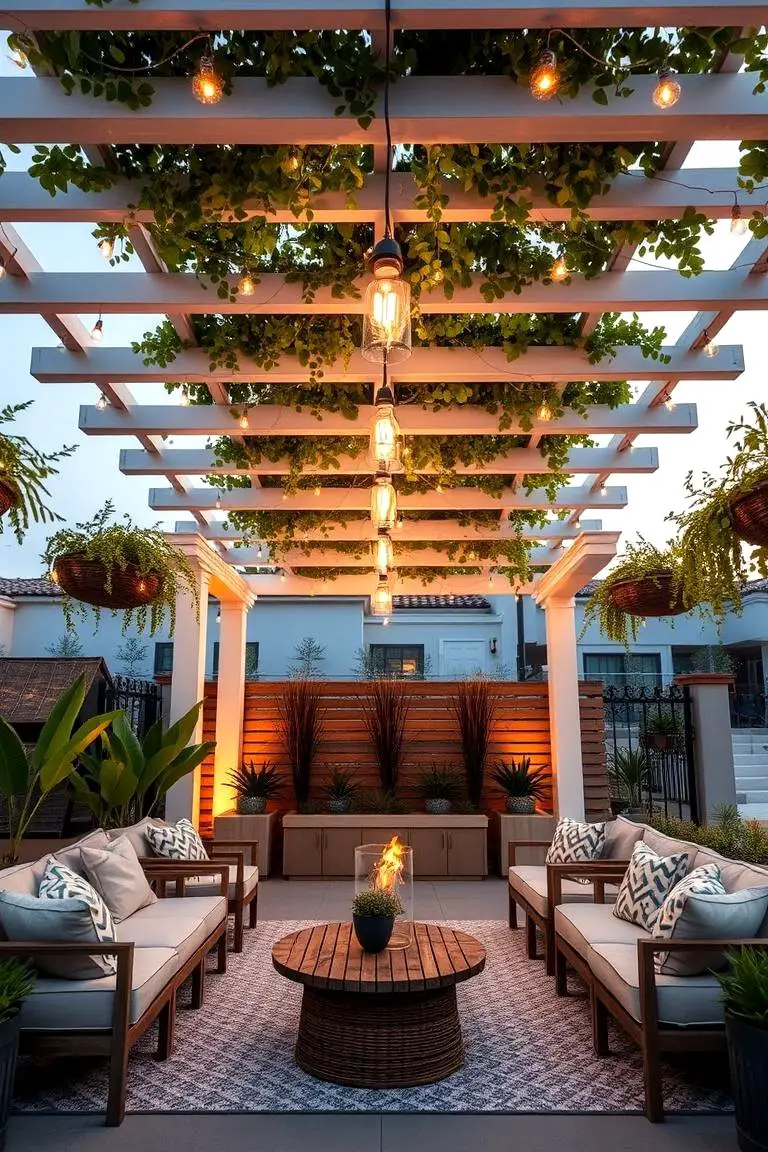 Chic Pergola Haven