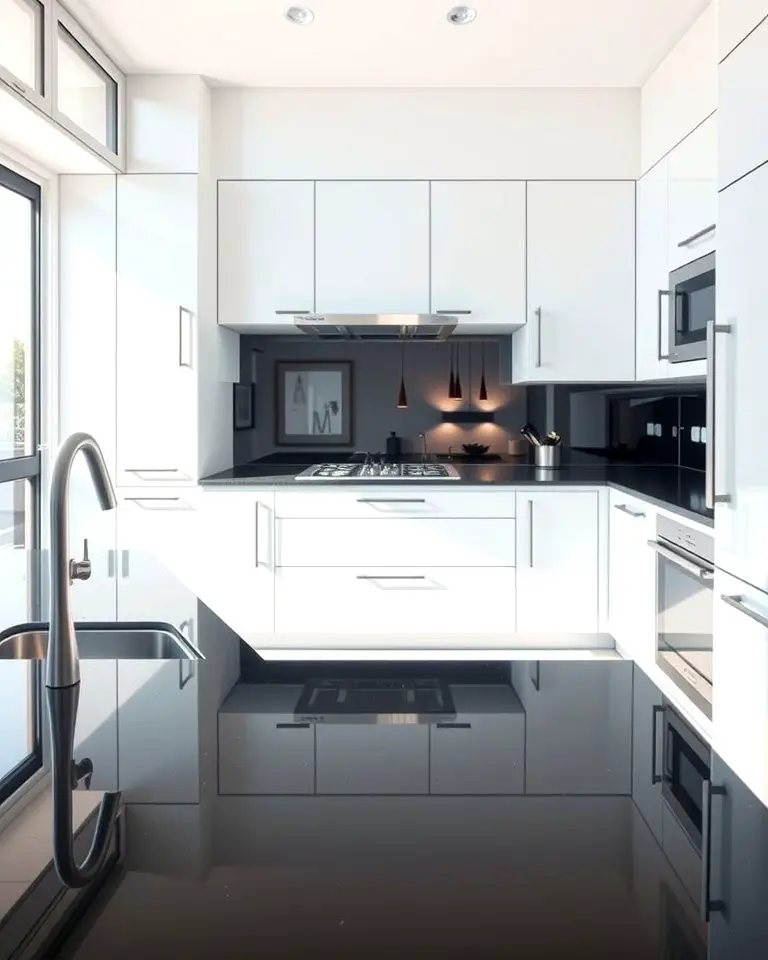 Glossy Finish for a Modern Touch