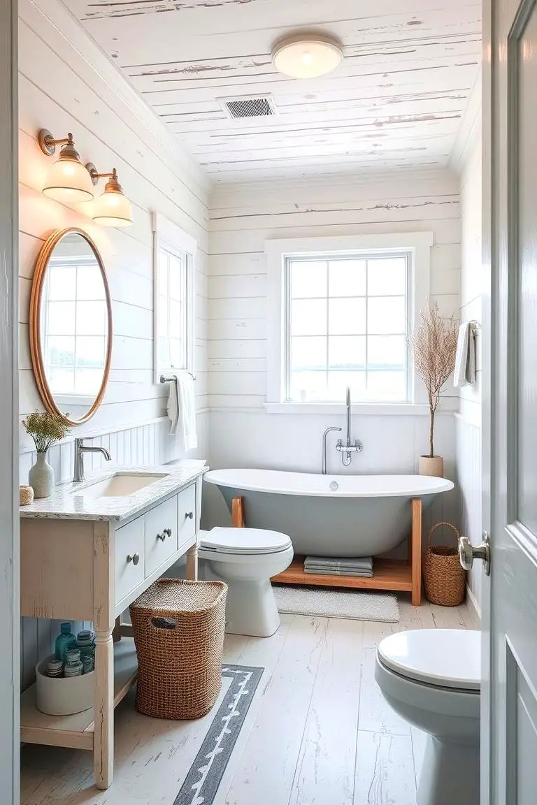 Coastal Retreat Bathroom