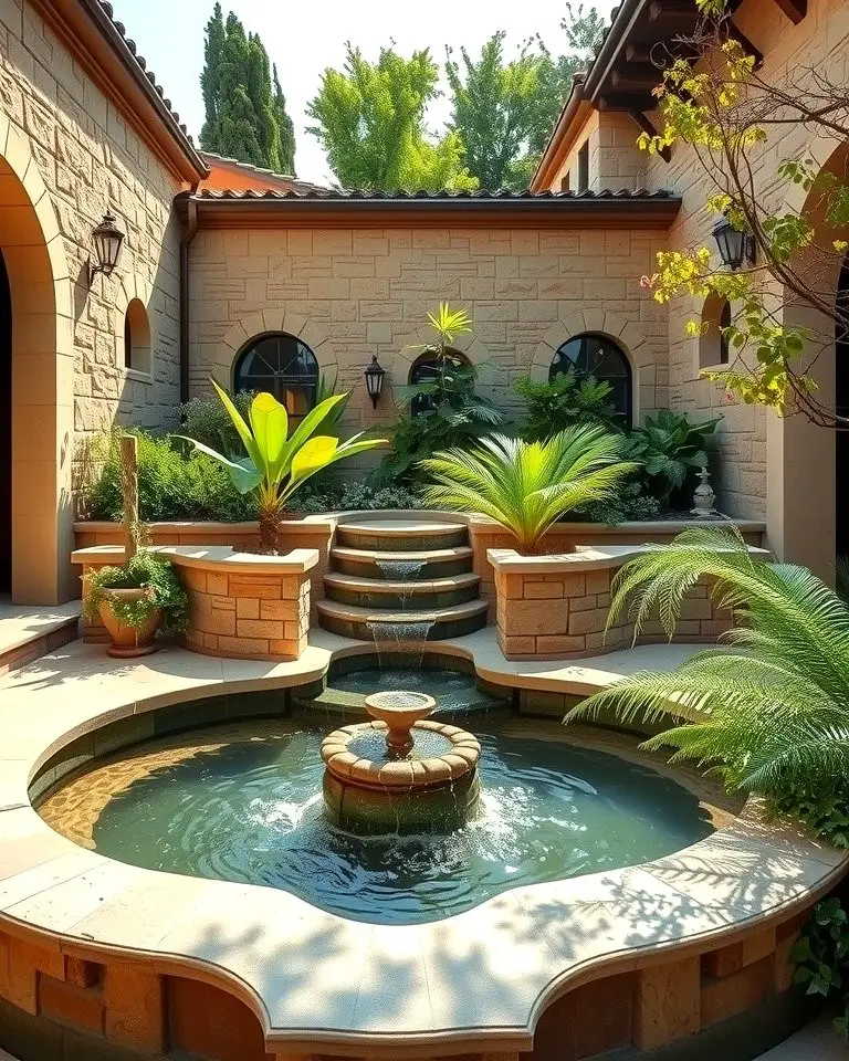 Water Features with Natural Stone