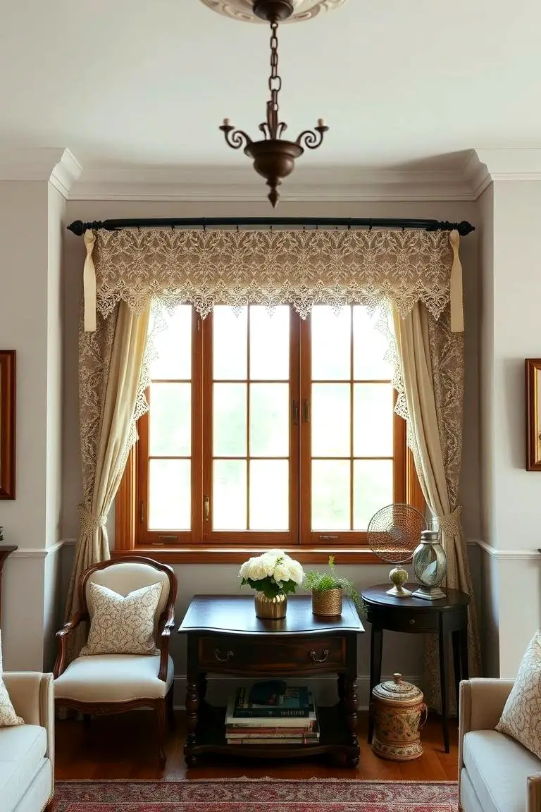 Ornate Window Treatments
