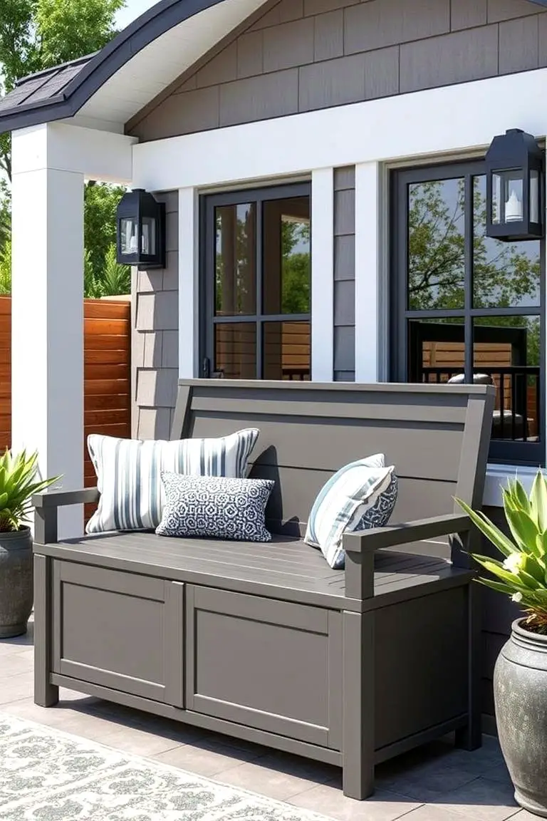 Multifunctional Storage Bench