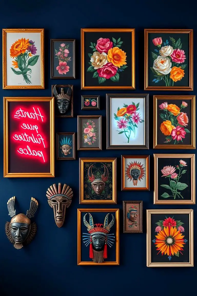 Eclectic Mix Wall