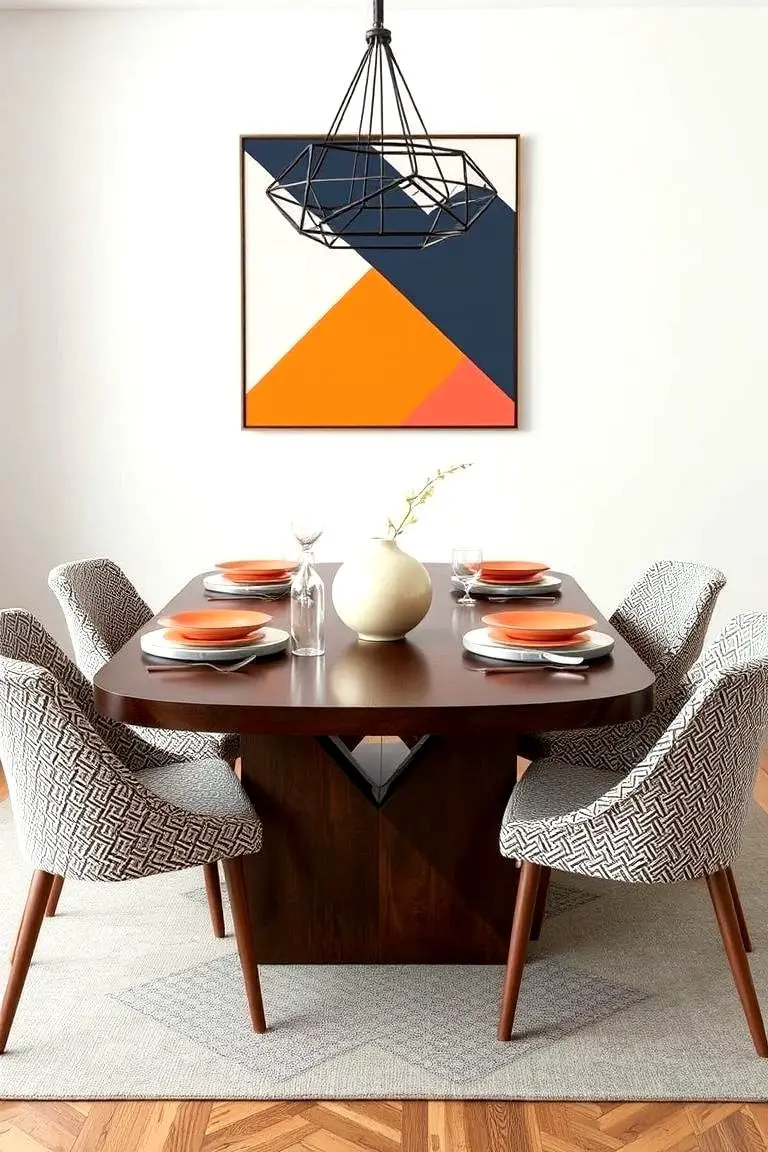 Geometric Tabletop Art
