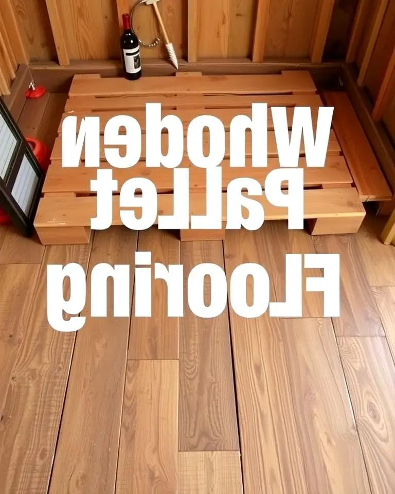 Wooden Pallet Flooring