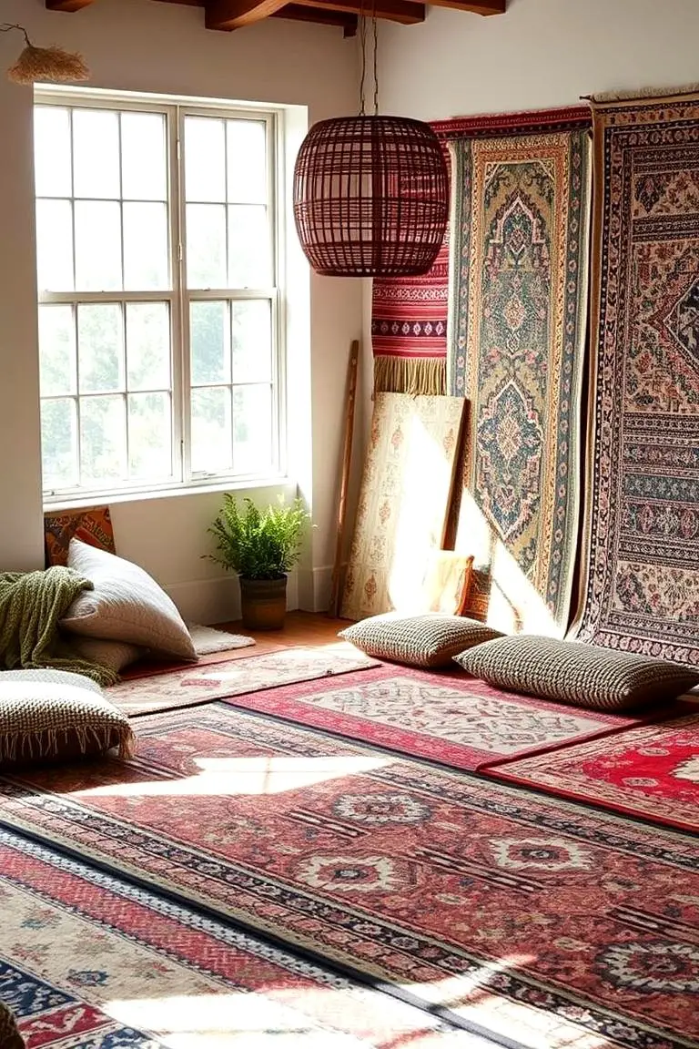 Layered Rug Textures