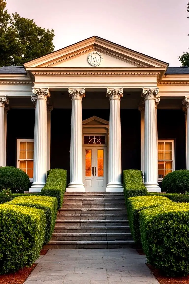 Stately Contrasting Elements