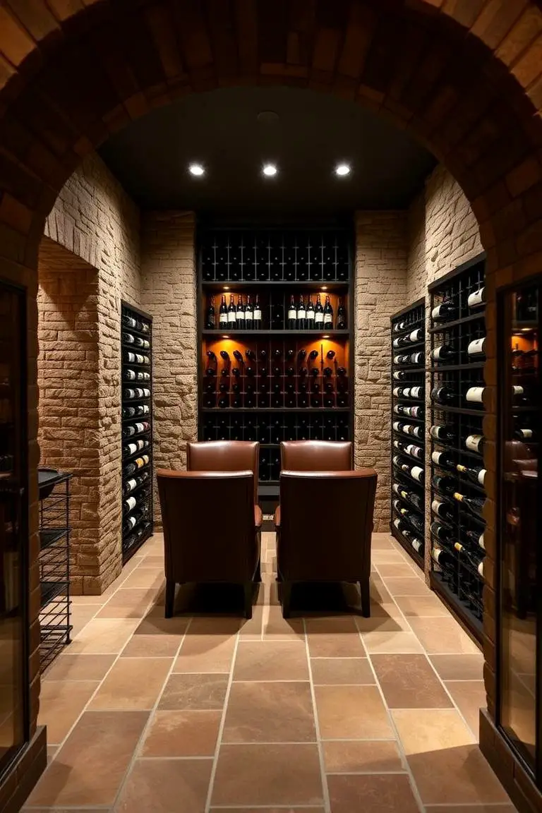 Elegant Wine Cellar & Tasting Room