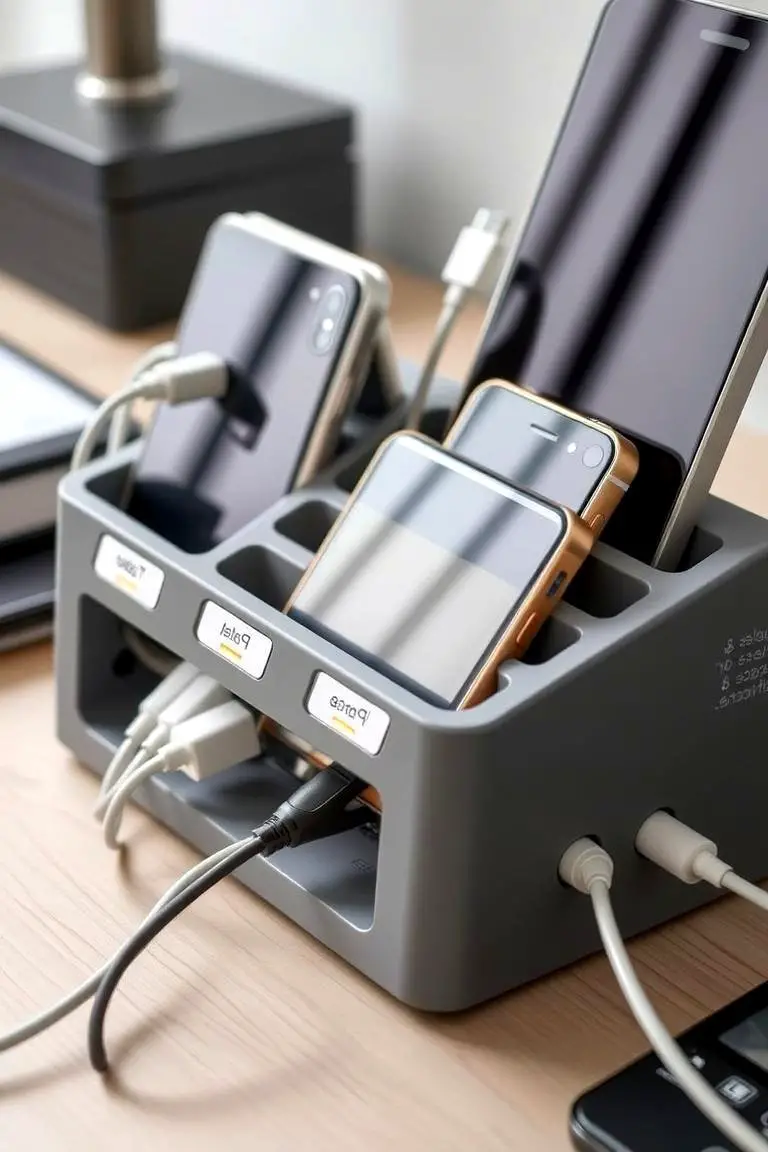 Charging Stations Integrated Organizers