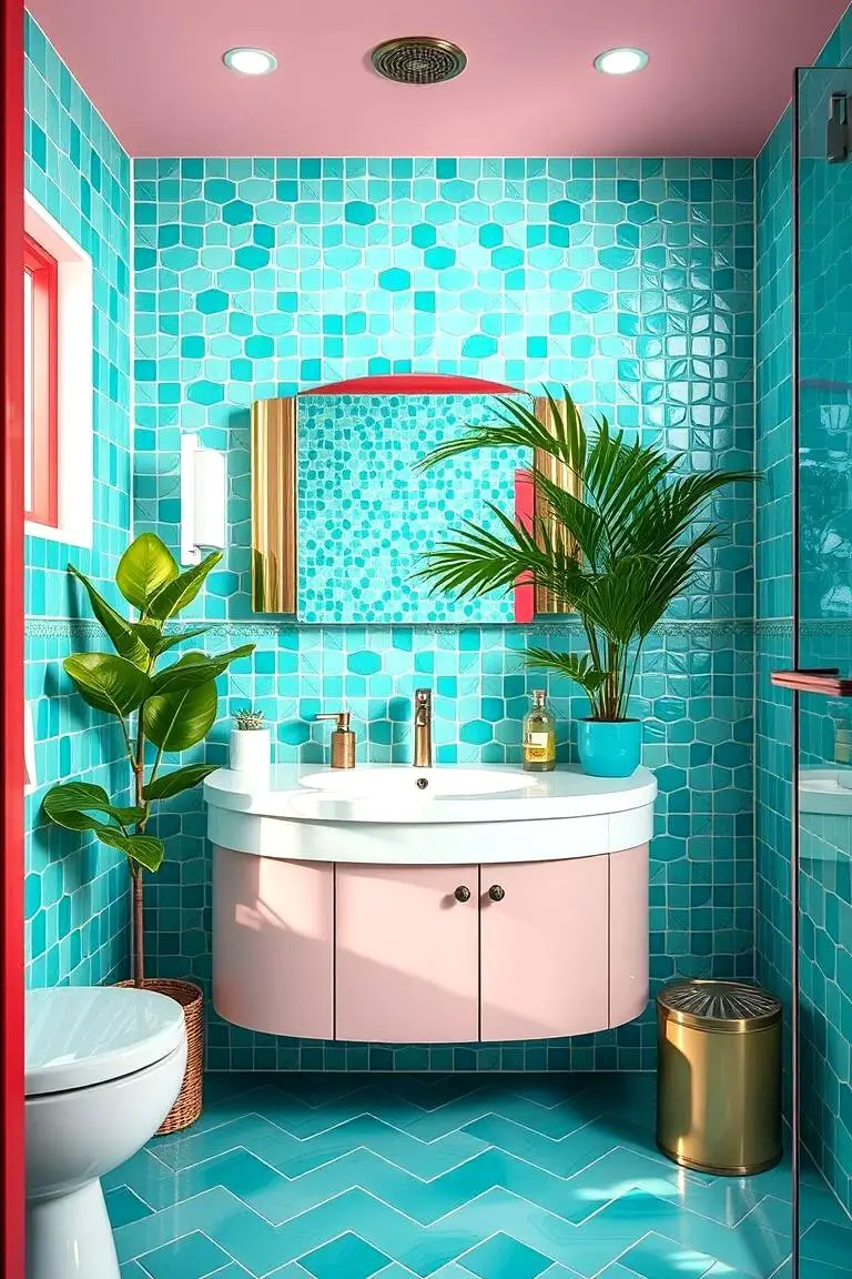 Playful Aqua Splash