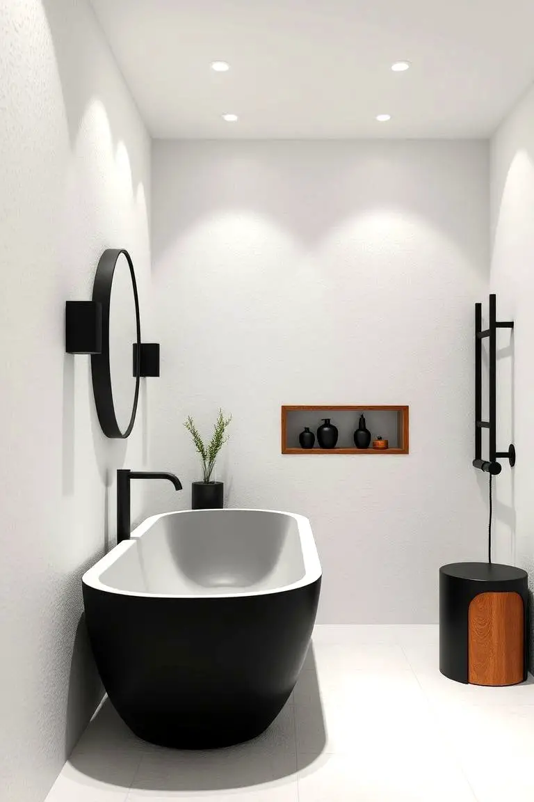 Refined Bathroom Ambiance