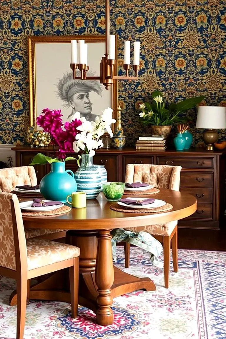 Eclectic Patterned Decor