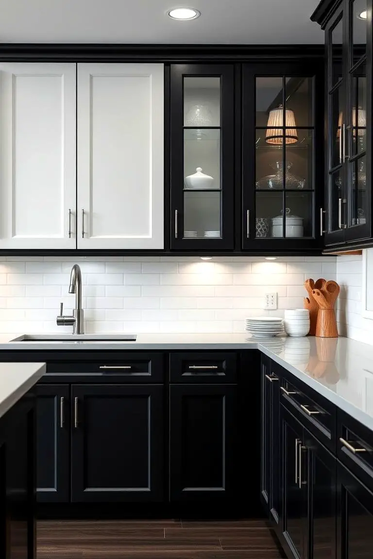 Classic Contrast Cabinets