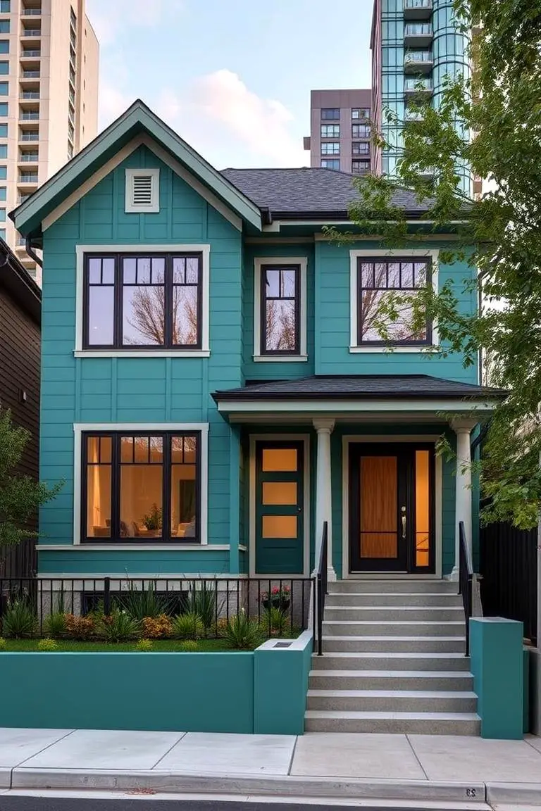Cool Teal Tones