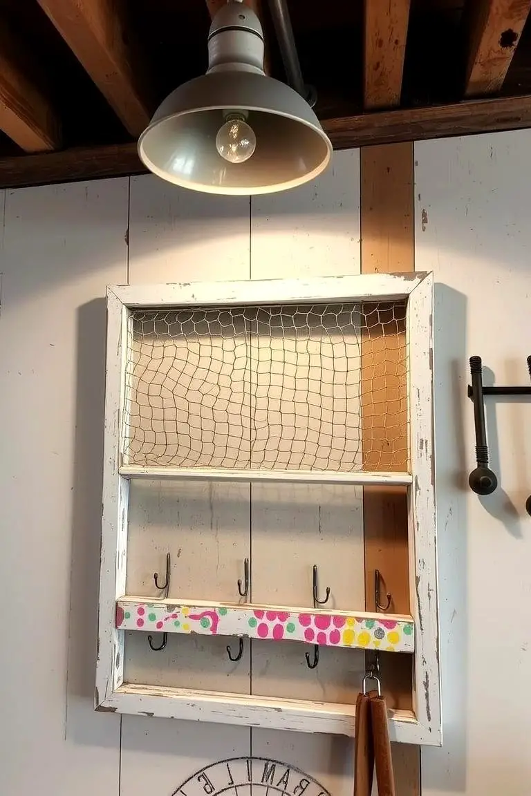 Upcycled Jewelry Organizer
