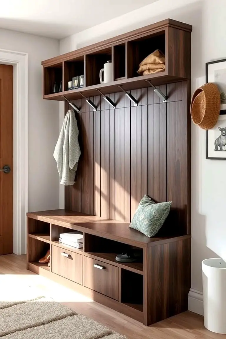 Contemporary Slim Profile Bench
