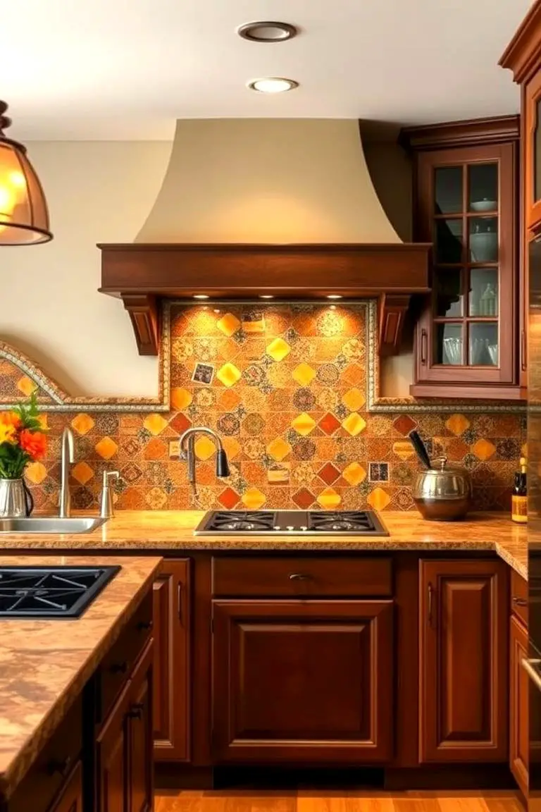 Mosaic Backsplash Artistry