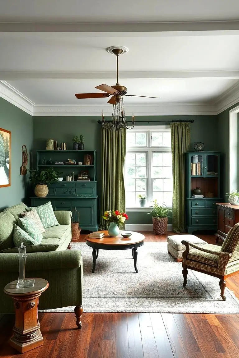 Green Vintage Revival