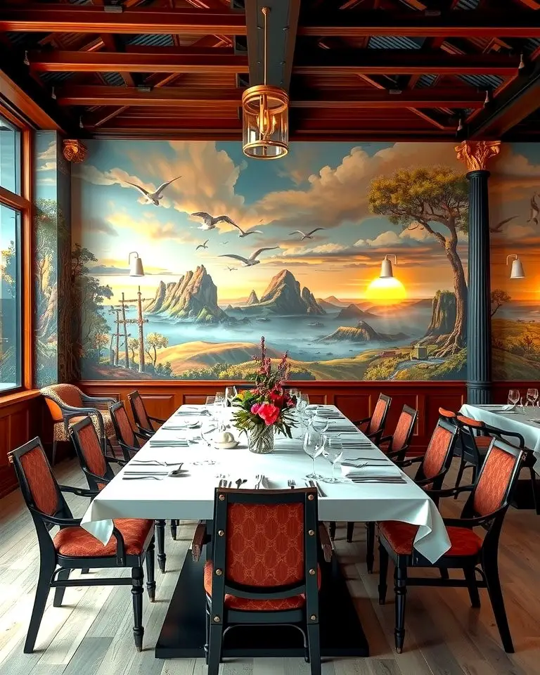 Painted Murals