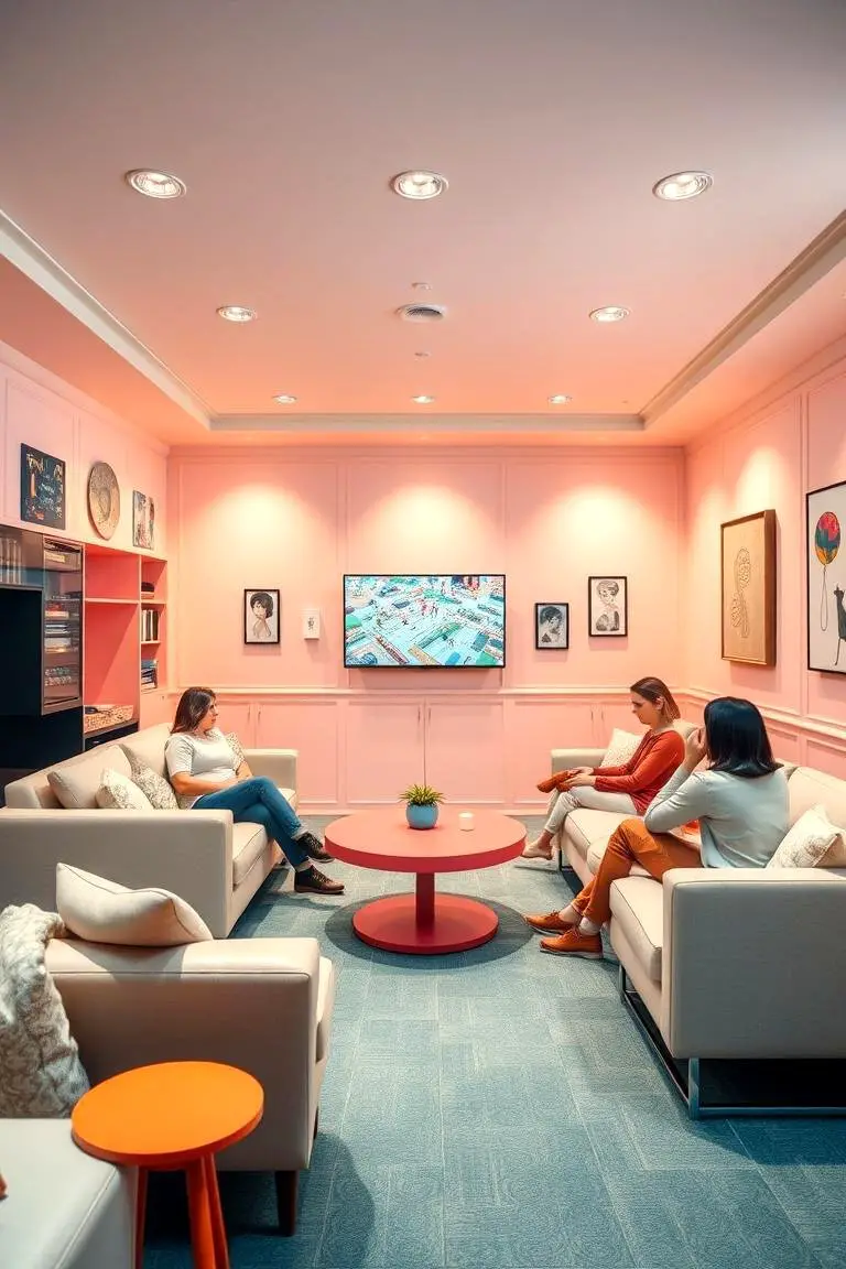 Pastel Game Room Fun