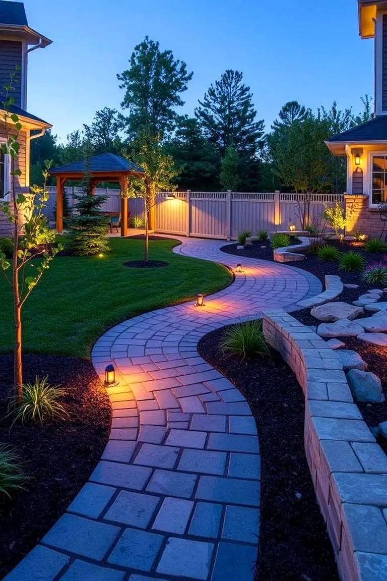 Curved Walkway Charm