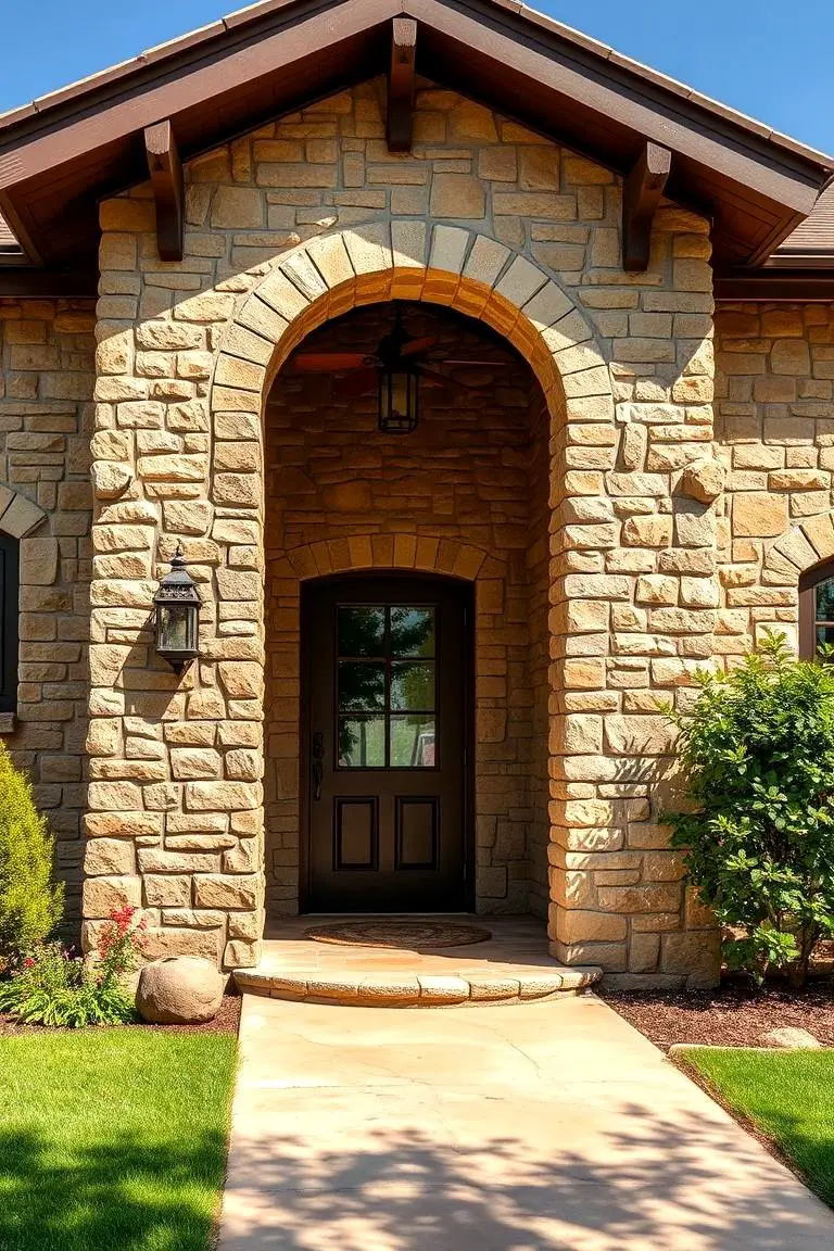 Rustic Stone Facade