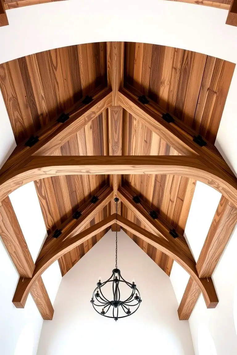 Handcrafted Artisan Beam Ceiling