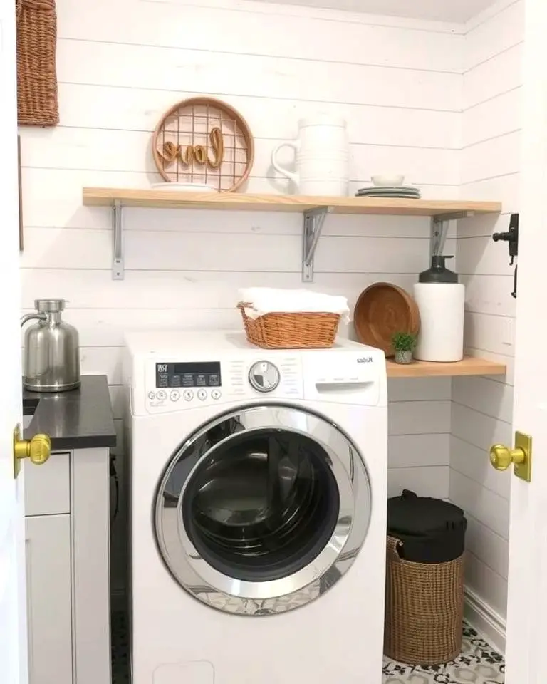Shiplap Backsplash