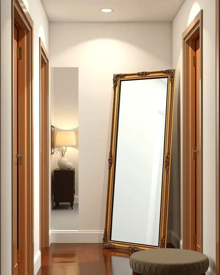 Leaning Mirror
