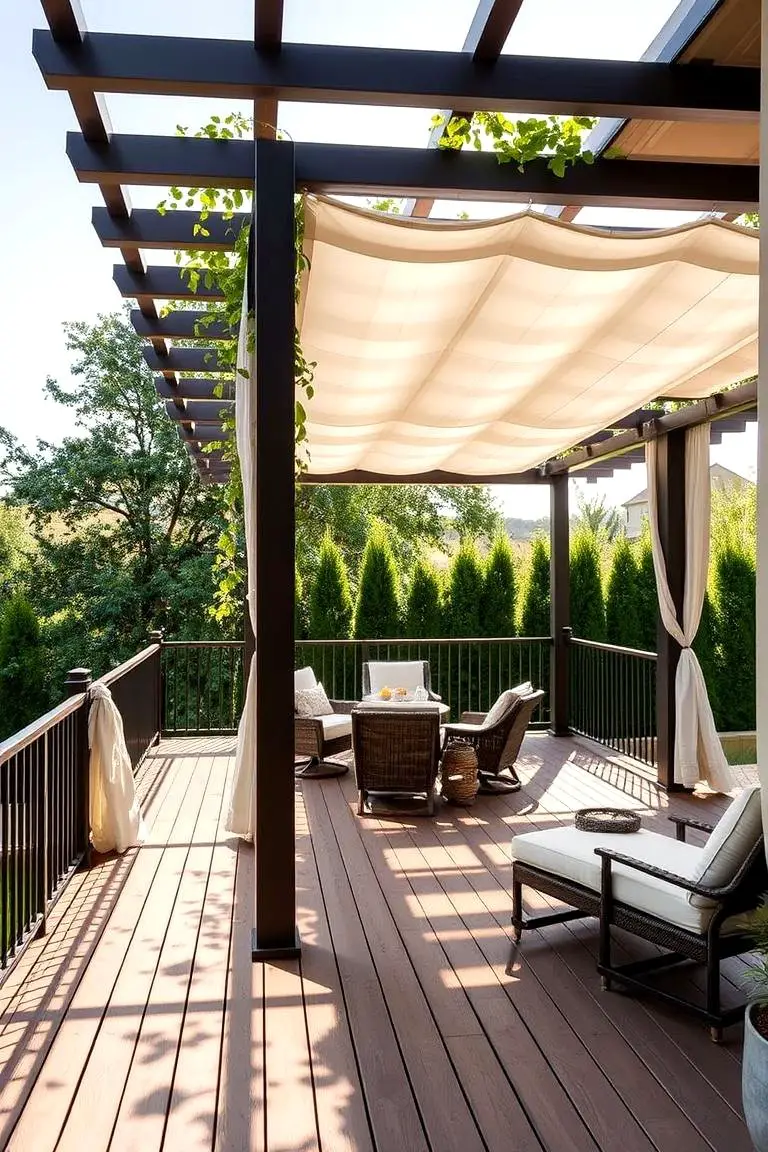 Privacy Pergola Design