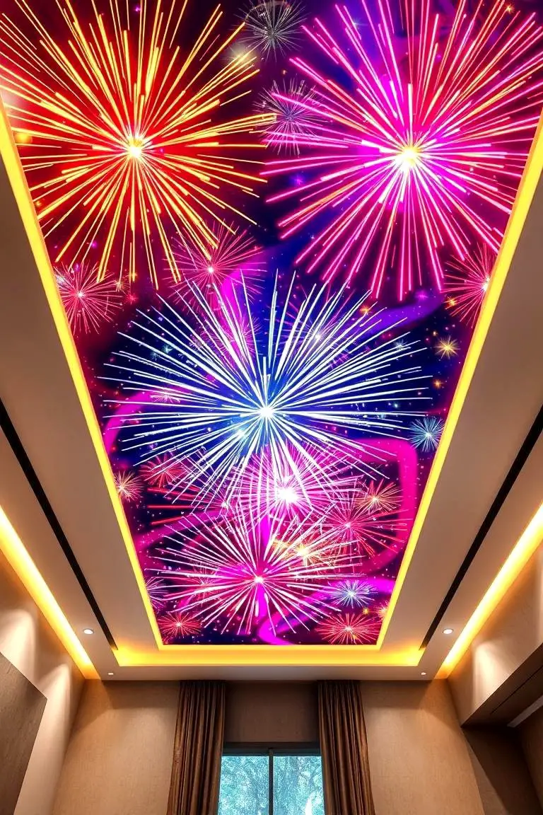 Luminous Fireworks