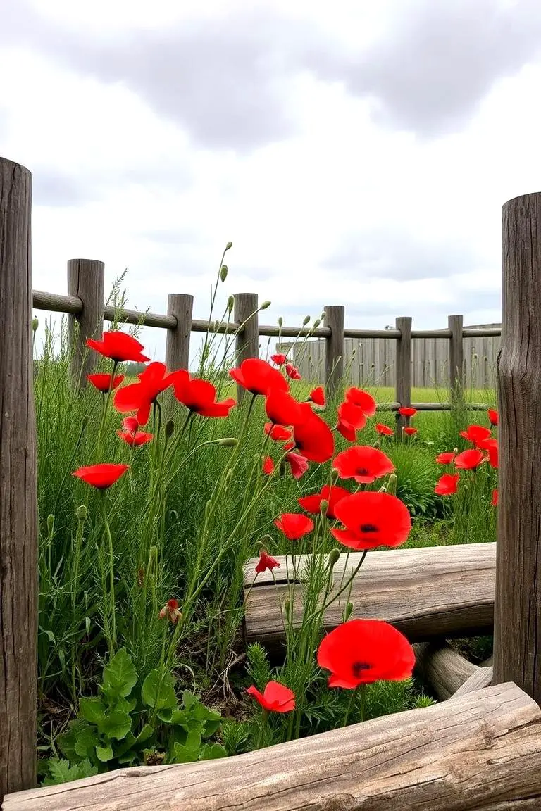 Wooden Log Edging