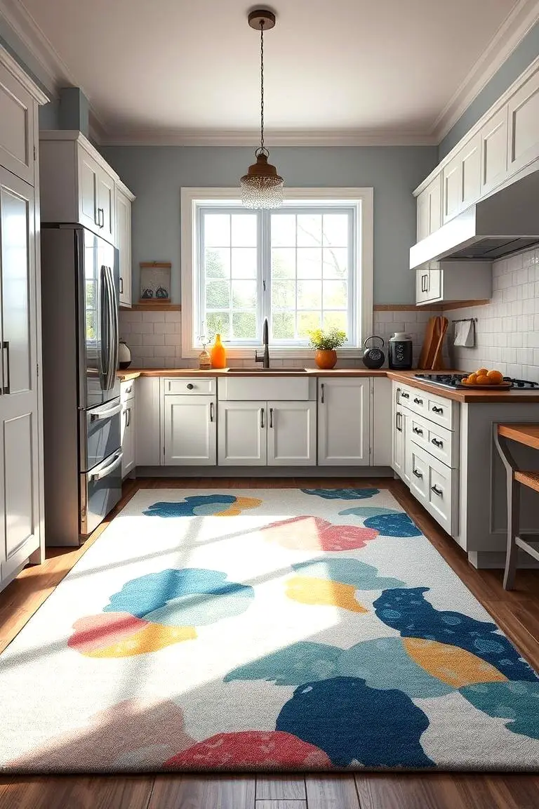 Hand-Painted Rug