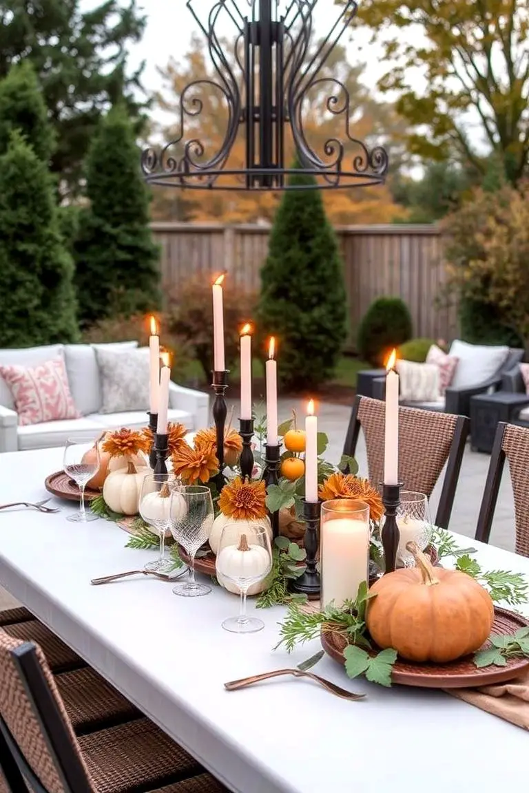 Elegant Outdoor Tablescapes
