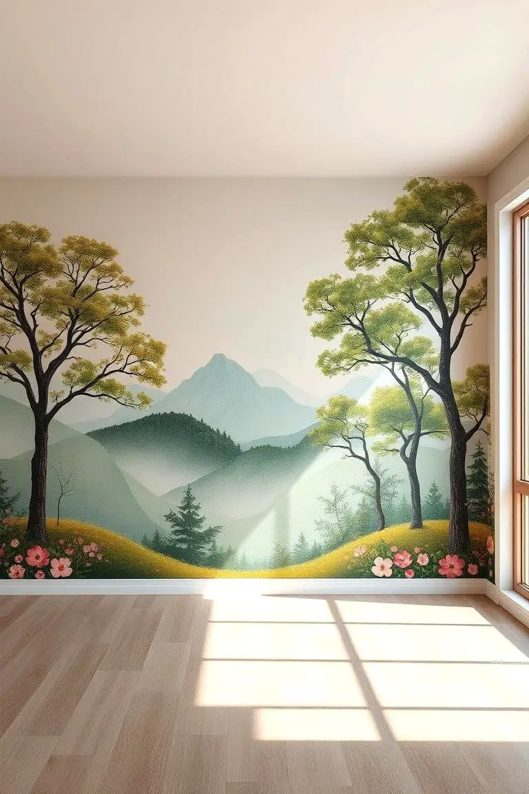 Nature-Inspired Mural