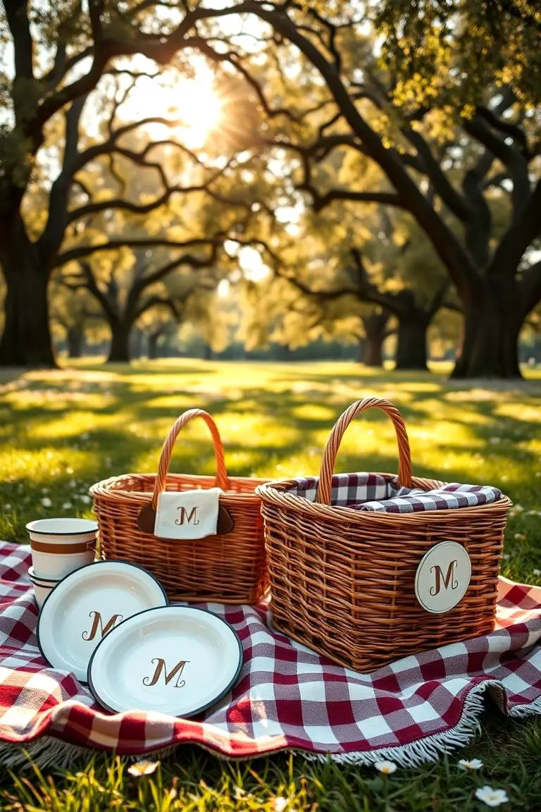 Customized Family Picnic Set