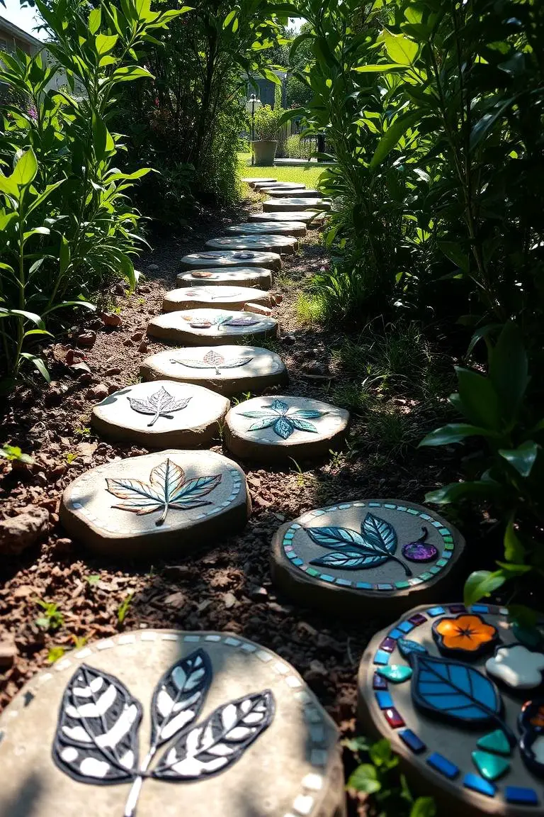 DIY Garden Stepping Stones