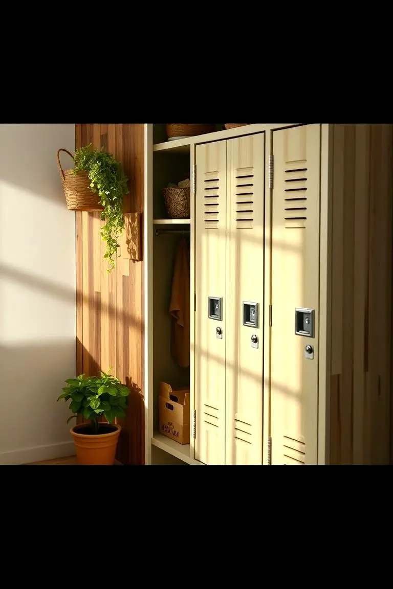 Eco-Friendly Locker Makeover