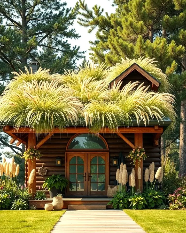 Scandinavian-Inspired Green Roof