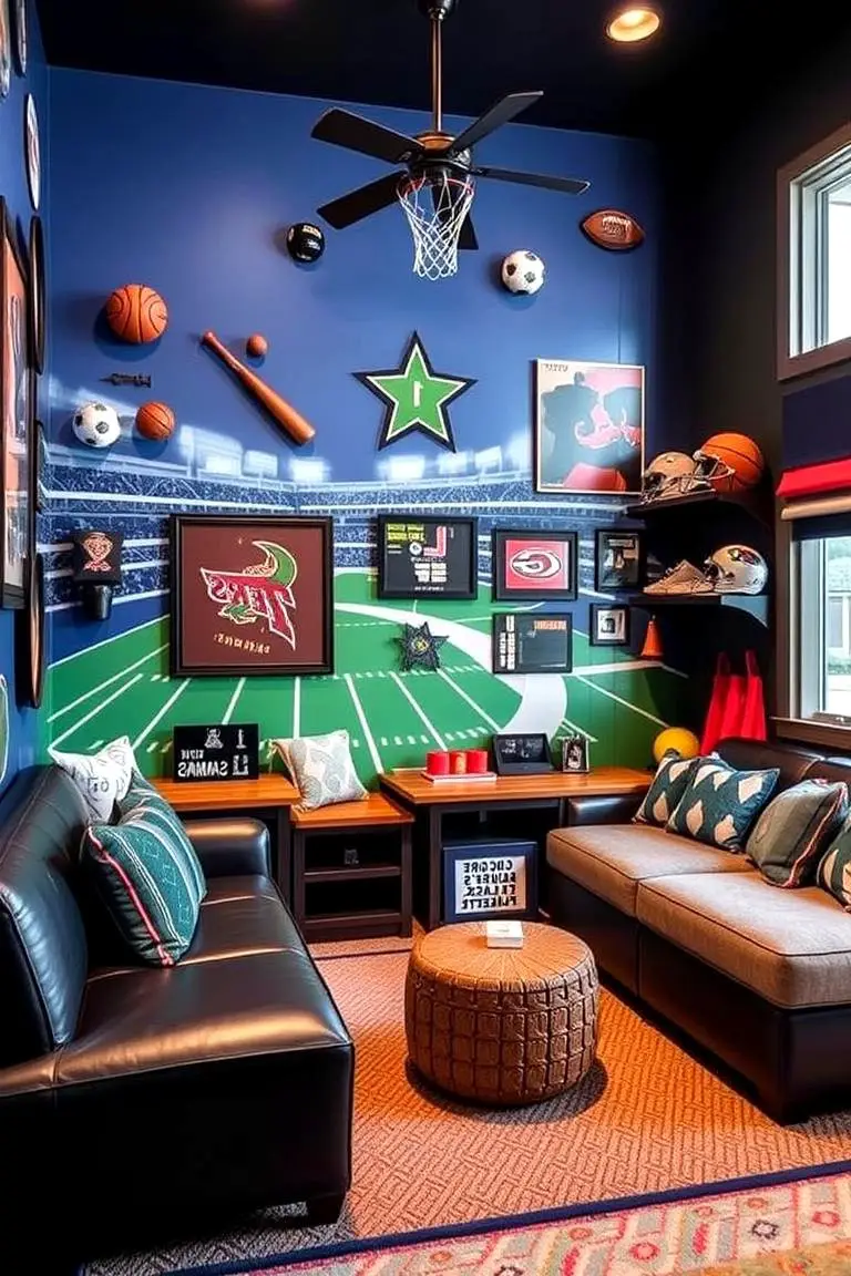 Sports Fan Paradise