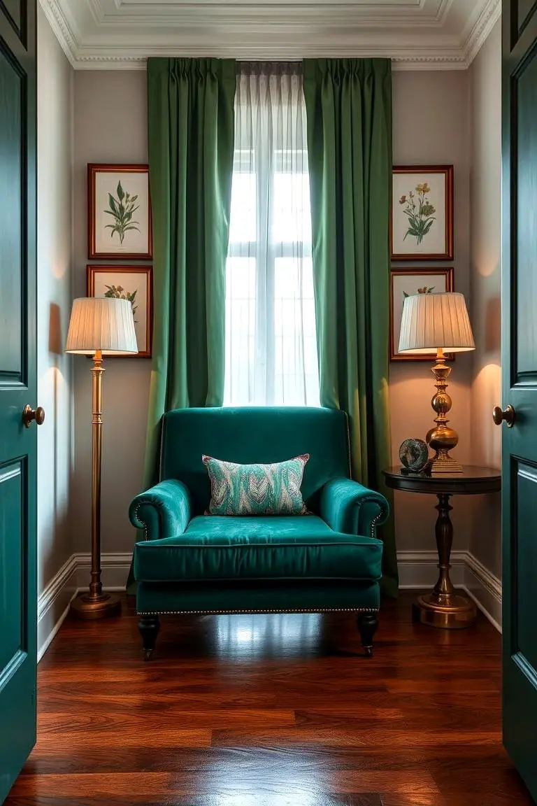 Rich Emerald Upholstered Furniture