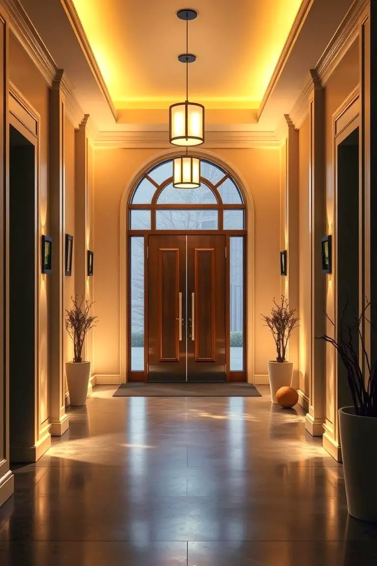 Illuminated Entryway