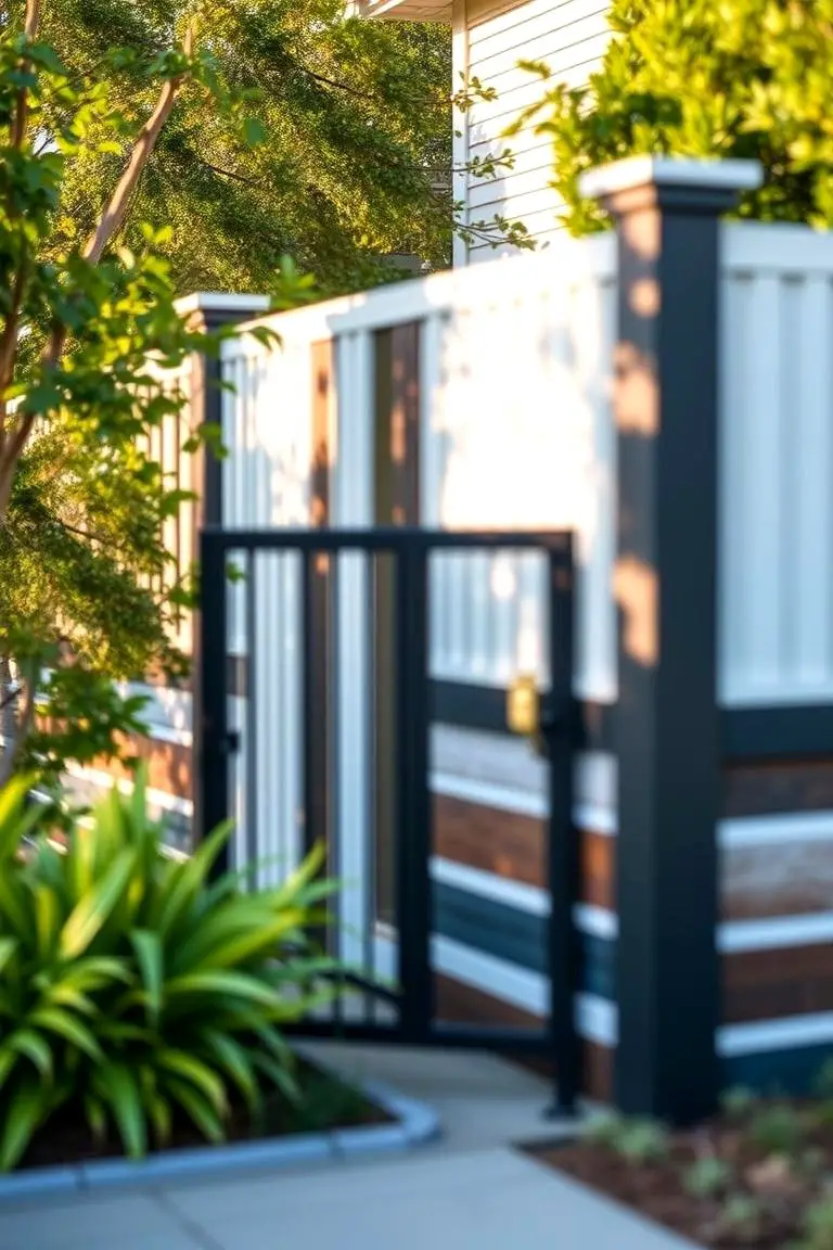 Customizable Modular Fence Panels